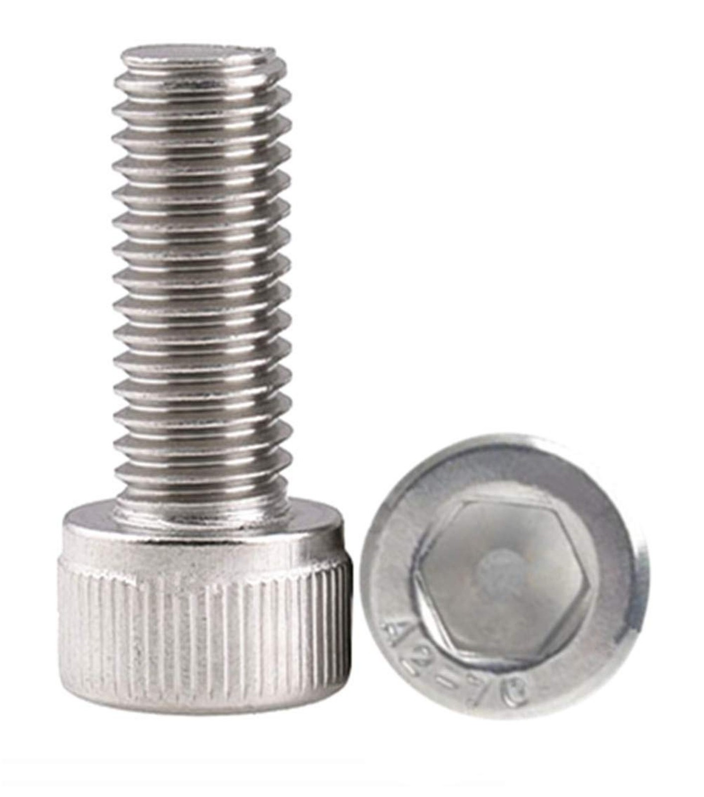 M3 x 12mm Socket Head Cap Screw, Full Thread,304 Stainless Steel Hex Socket C...
