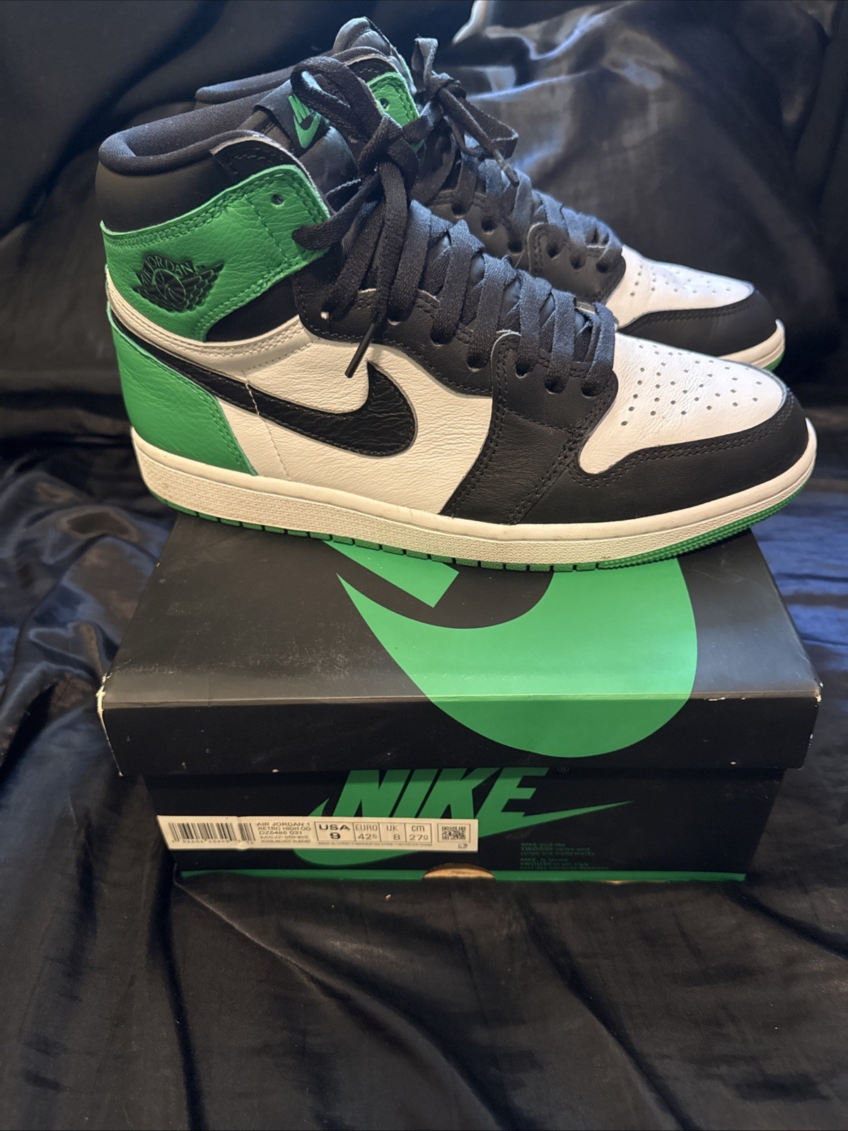 Jordan 1 High Lucky Green
