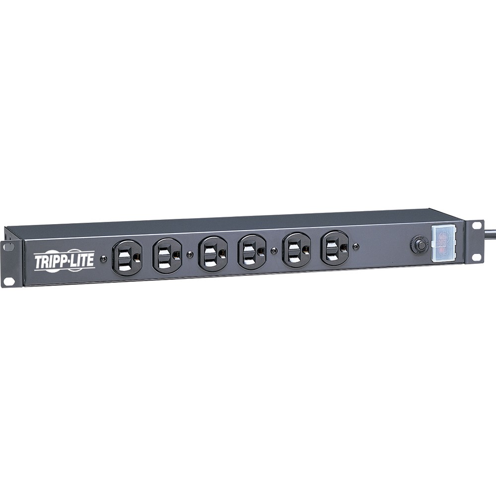 Tripp Lite Rs-1215 Power Strip 12 Outlet 120V 15 Ft Cord 5-15R 19" 1U Rackmount