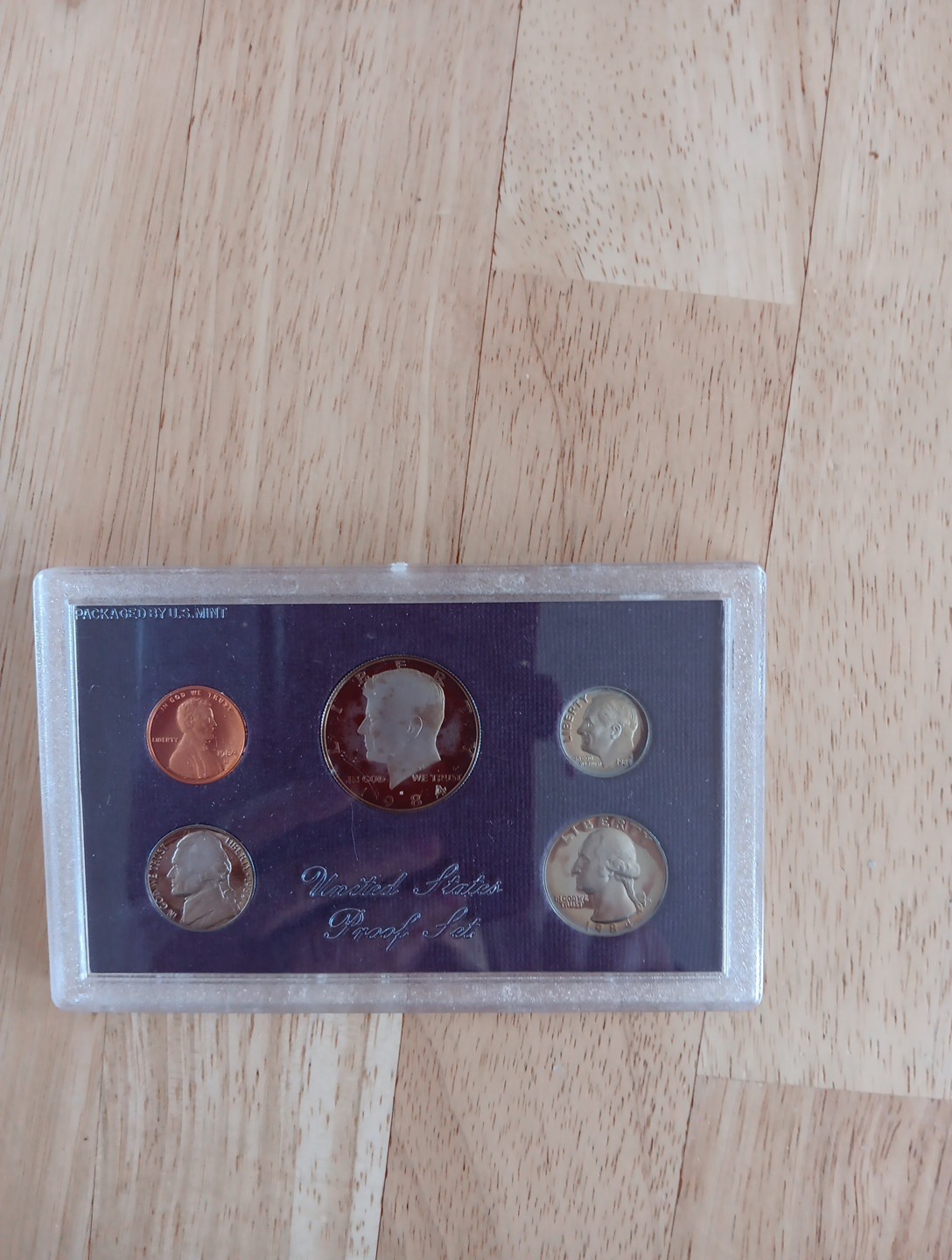 1984 Proof Set - 6 coins  USA Coin Set 1984