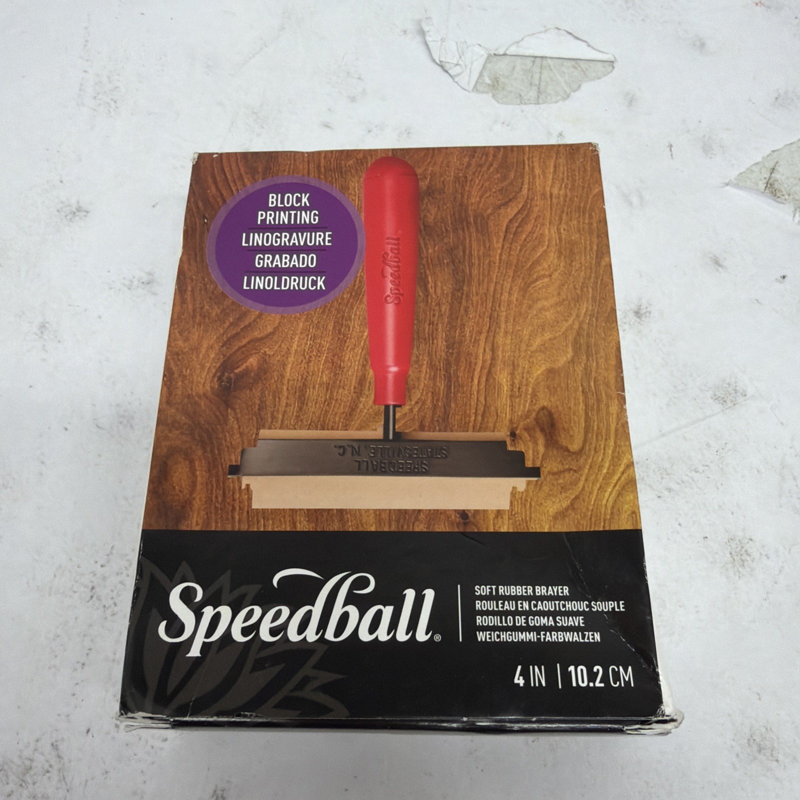 Speedball Art Products 4126 Speedball Brayer 4"-Soft Rubber