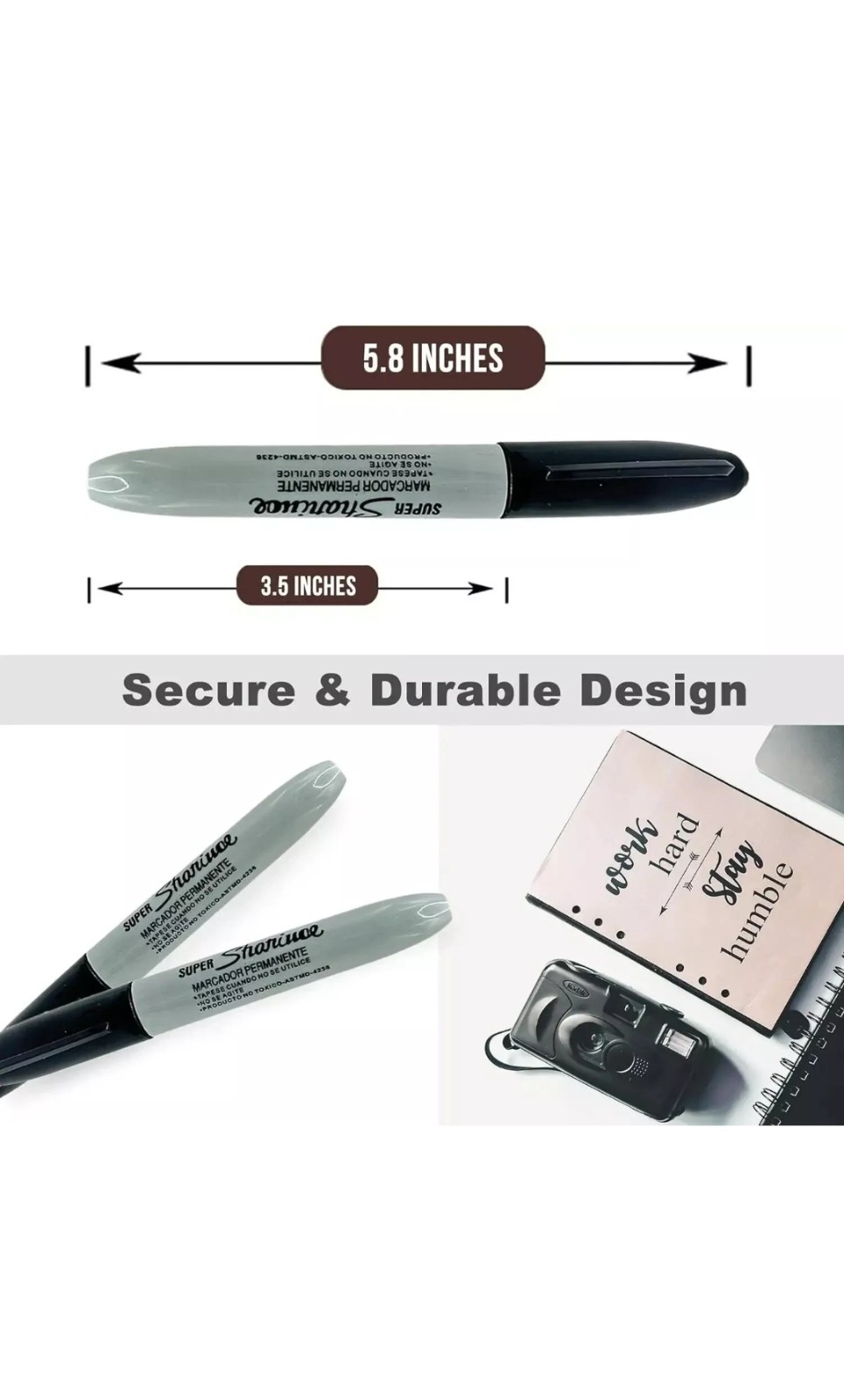SECRET STASH MARKER 🚫 IT WRITES! Pen Safe Container Storage Hidden Compartment