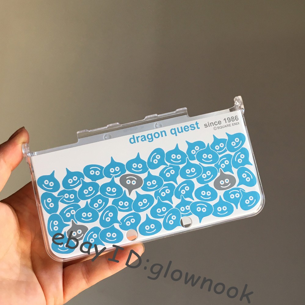 Nintendo New 3DS Console Plates Shell Custom Dragon Quest Slime Protective Case