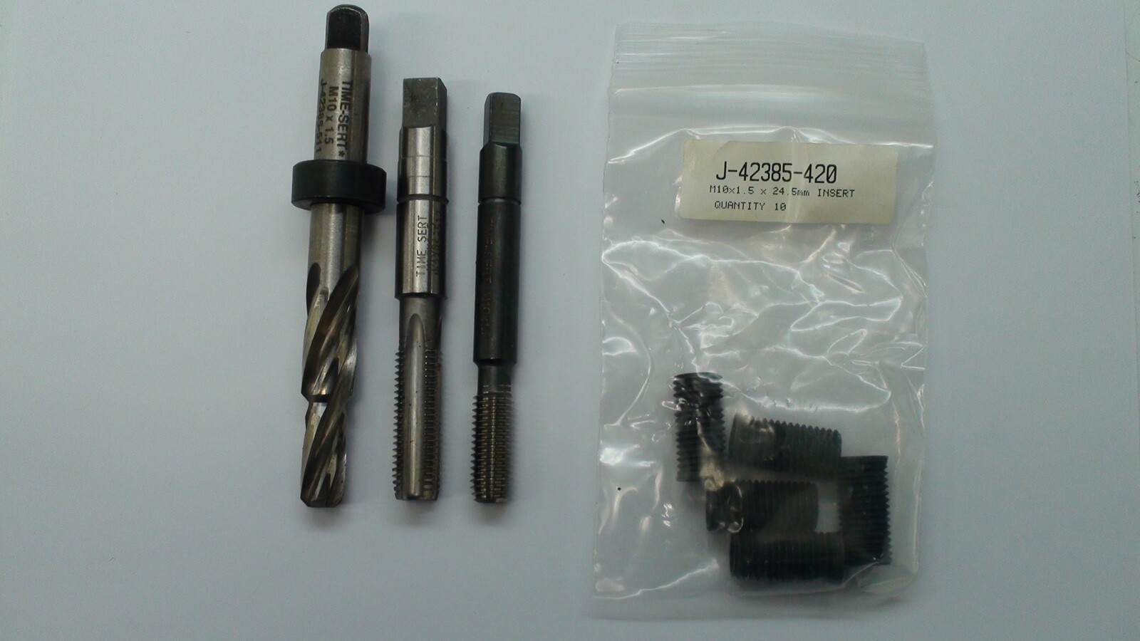 Time Sert M10 x 1.5 Porsche VW Case Saver Head Studs Repair Kit w/24.5mm inserts