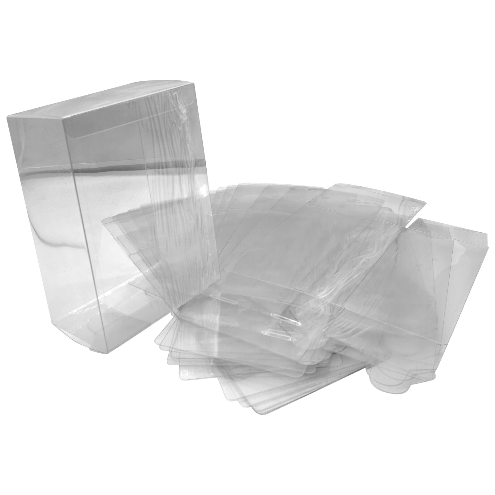 10x Box Protectors For NINTENDO AMIIBO Original Size Only! Clear Display Cases