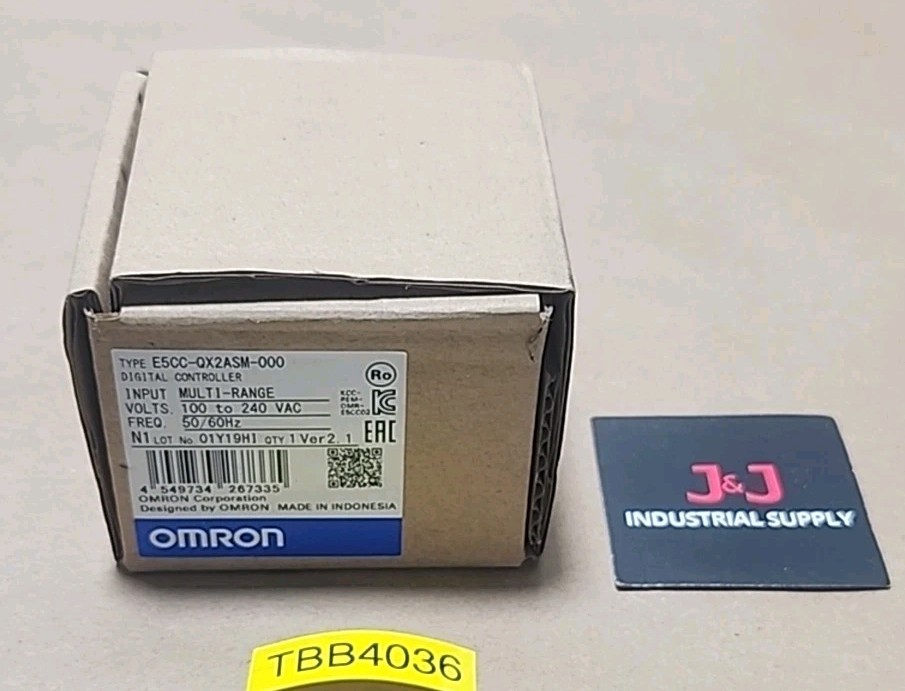 *NEW* Omron E5CC-QX2ASM-000 Digital Temperature Controller 100-240Vac + Warranty