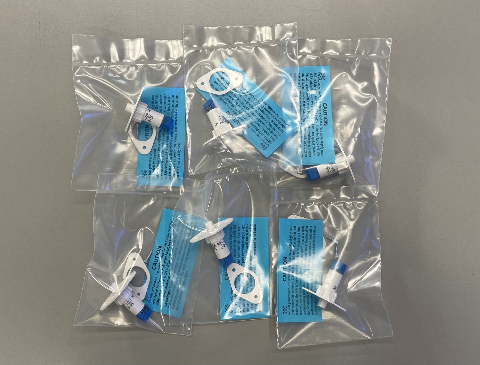NEW 6 Lot GRI PBF-100-T Magnetic Contact