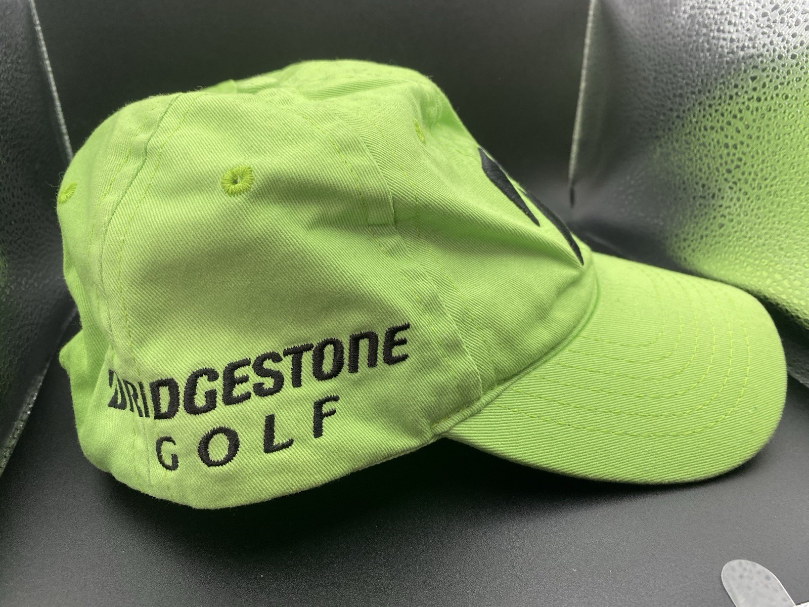 Bridgestone Green Adjustable Golf Hat