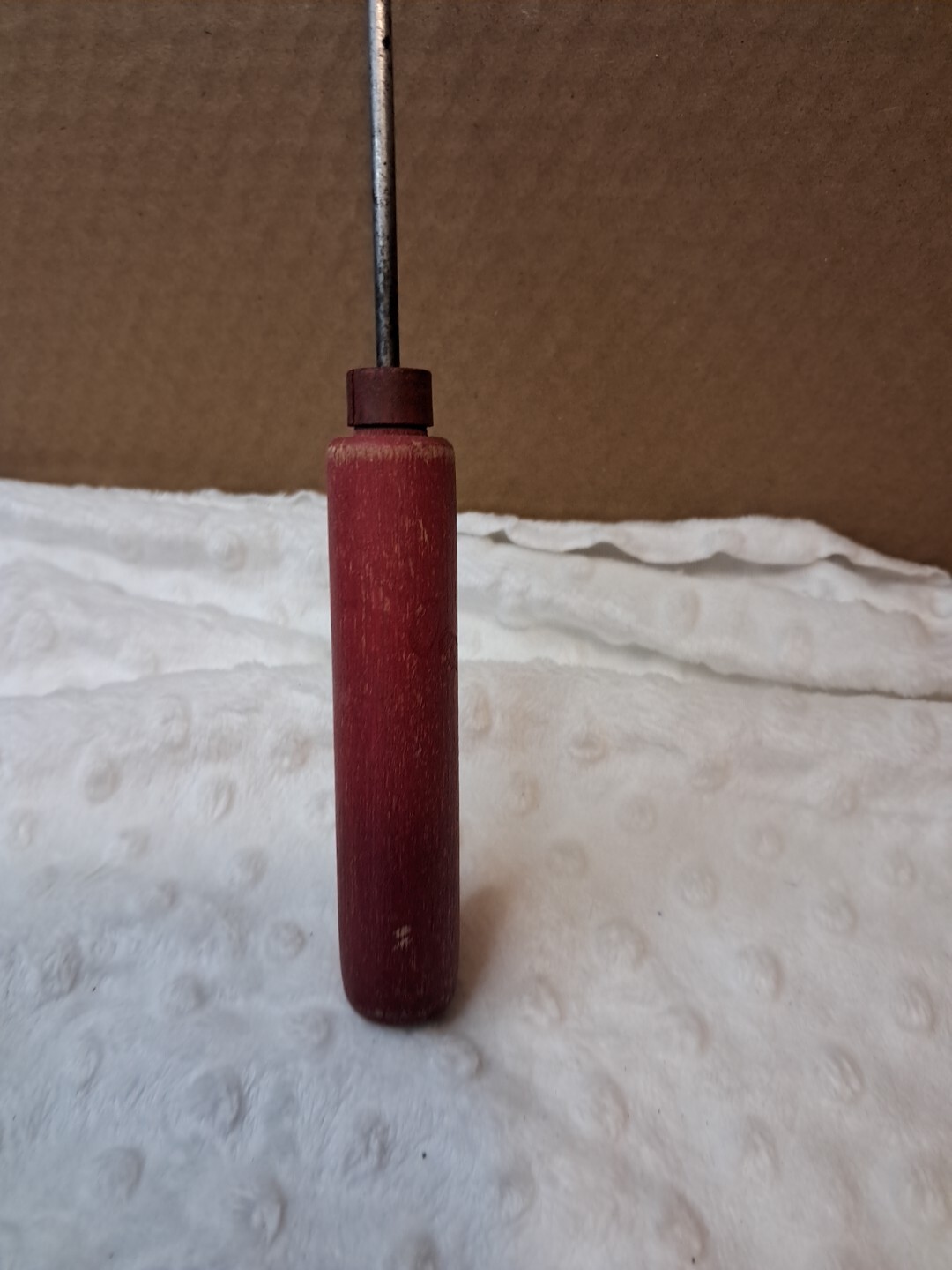Wooden Handle Ice Pic Vintage