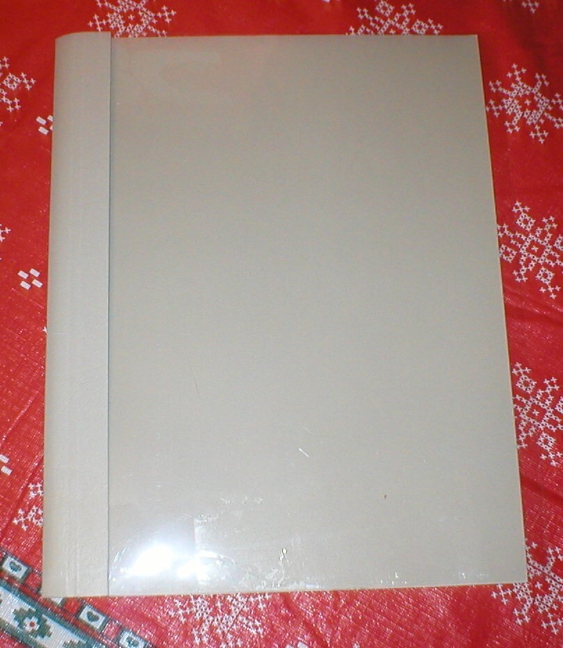 GBC GRAY THERM-A-BINDERS OPEN BOX SOLD AS IS