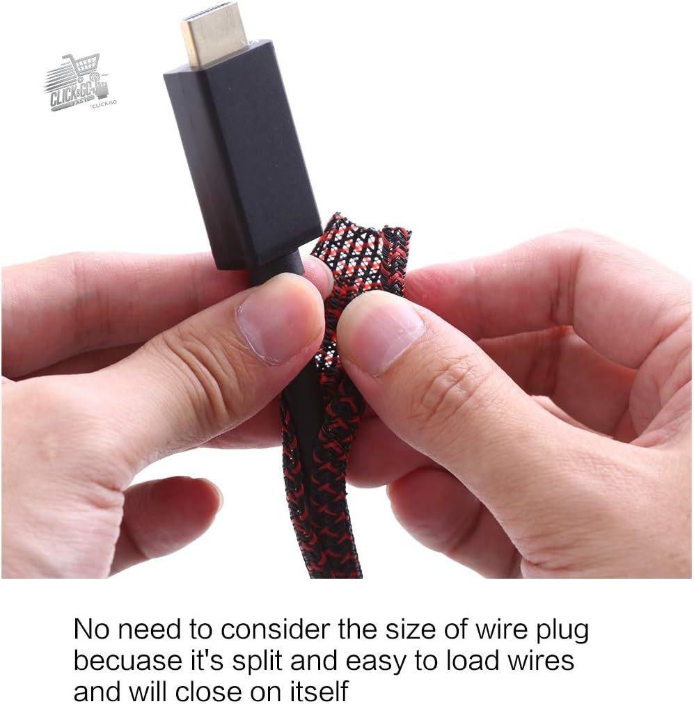 6-7mm Self Extinguishing Cable Cover Organizer Cables Office Home TV Desk