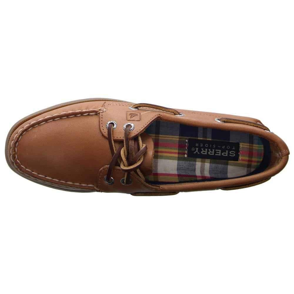 Sperry Womens Authentic Original Sahara 2-Eye Boat Shoes Honey Sole Size 6 B