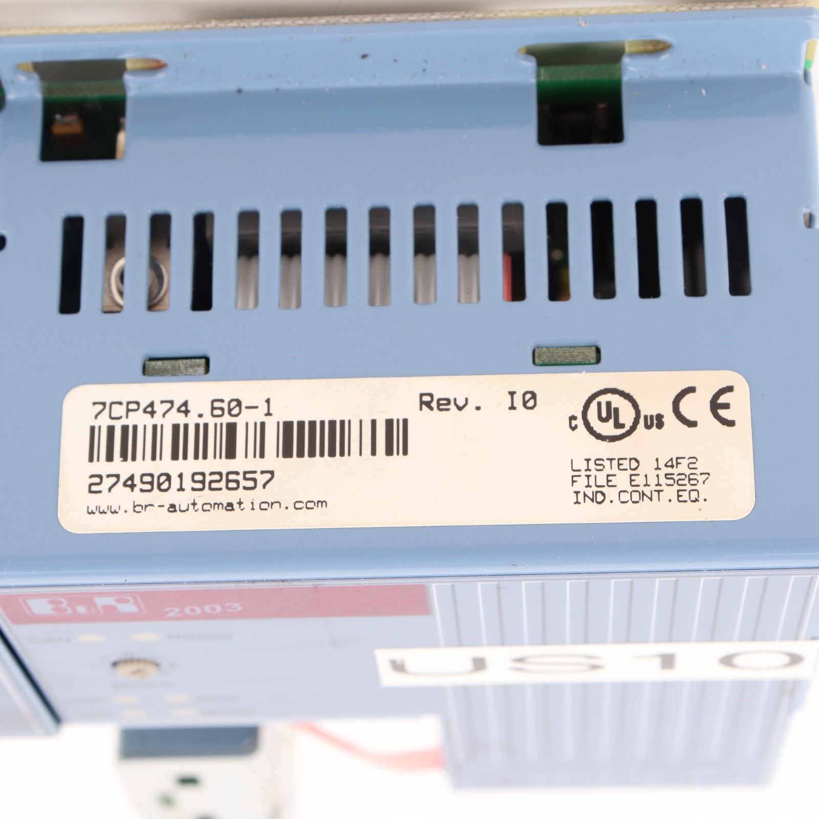 B&R 7CP474.60-1 Rev I0 CP474 Interface Processor