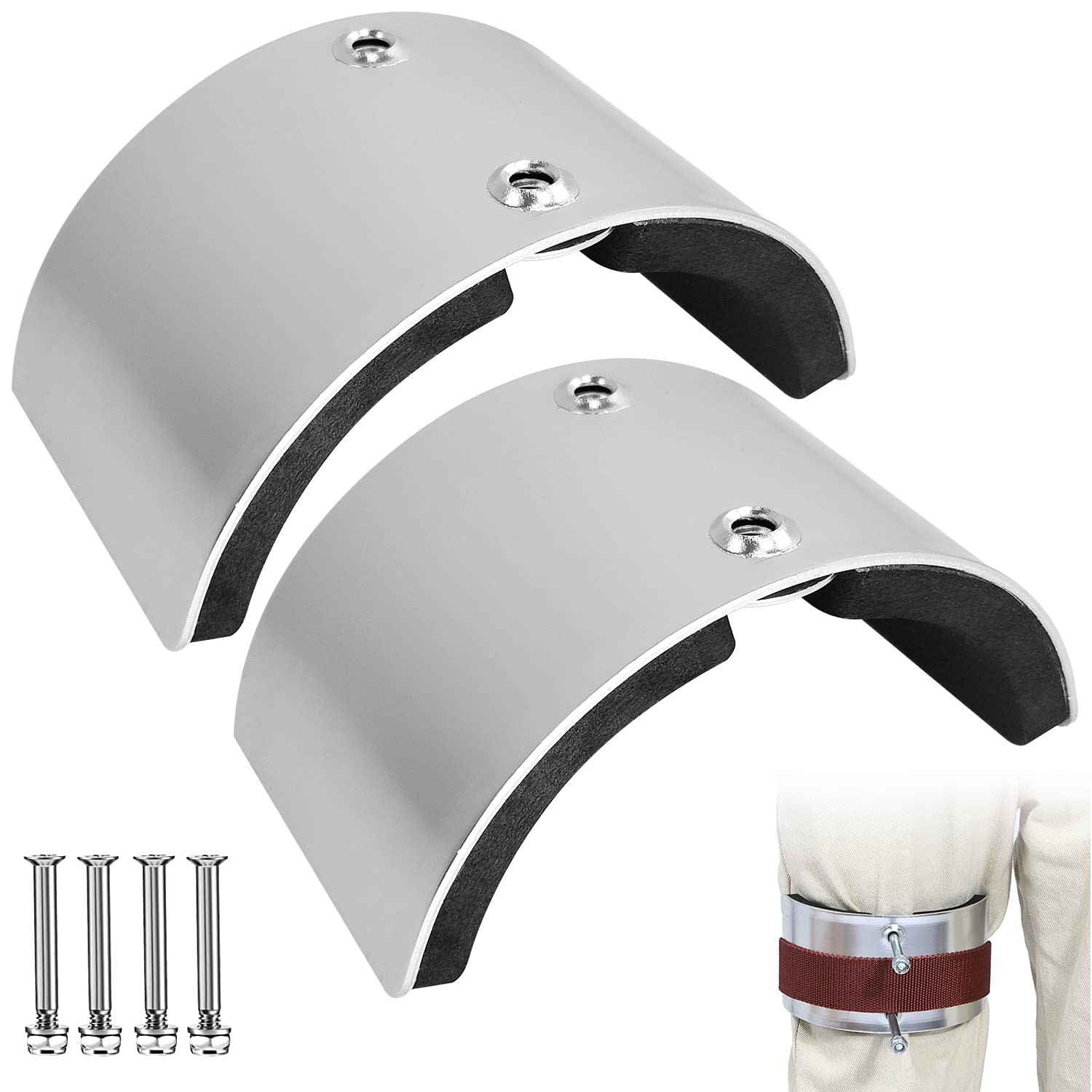 2 PCS Drywall Stilt Replacement Part, Stilt Accessories Made of Aluminium All...