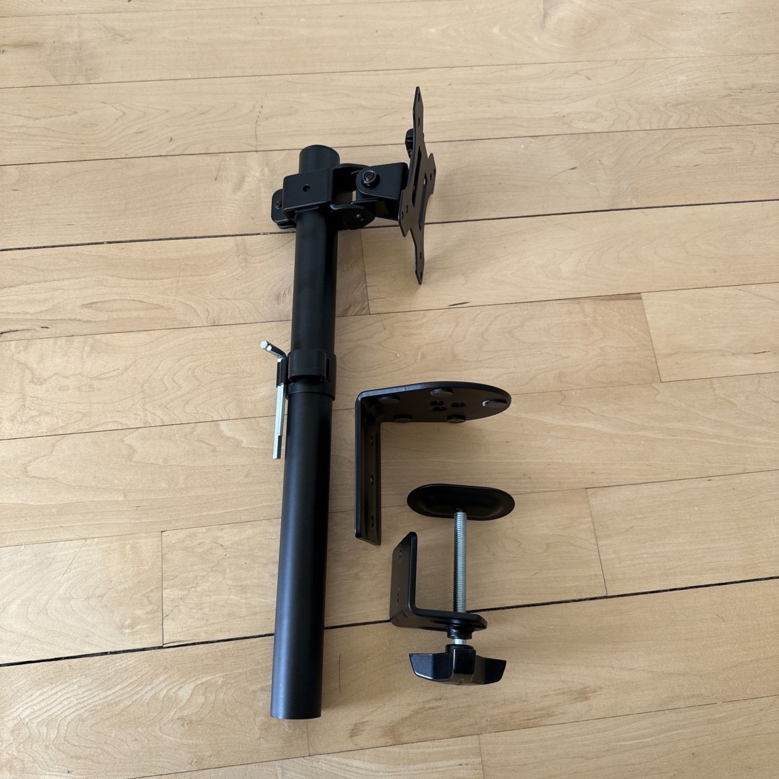 VIVO Single 13 to 38 inch LCD Monitor Heavy Duty Desk Mount Stand - Clamp only