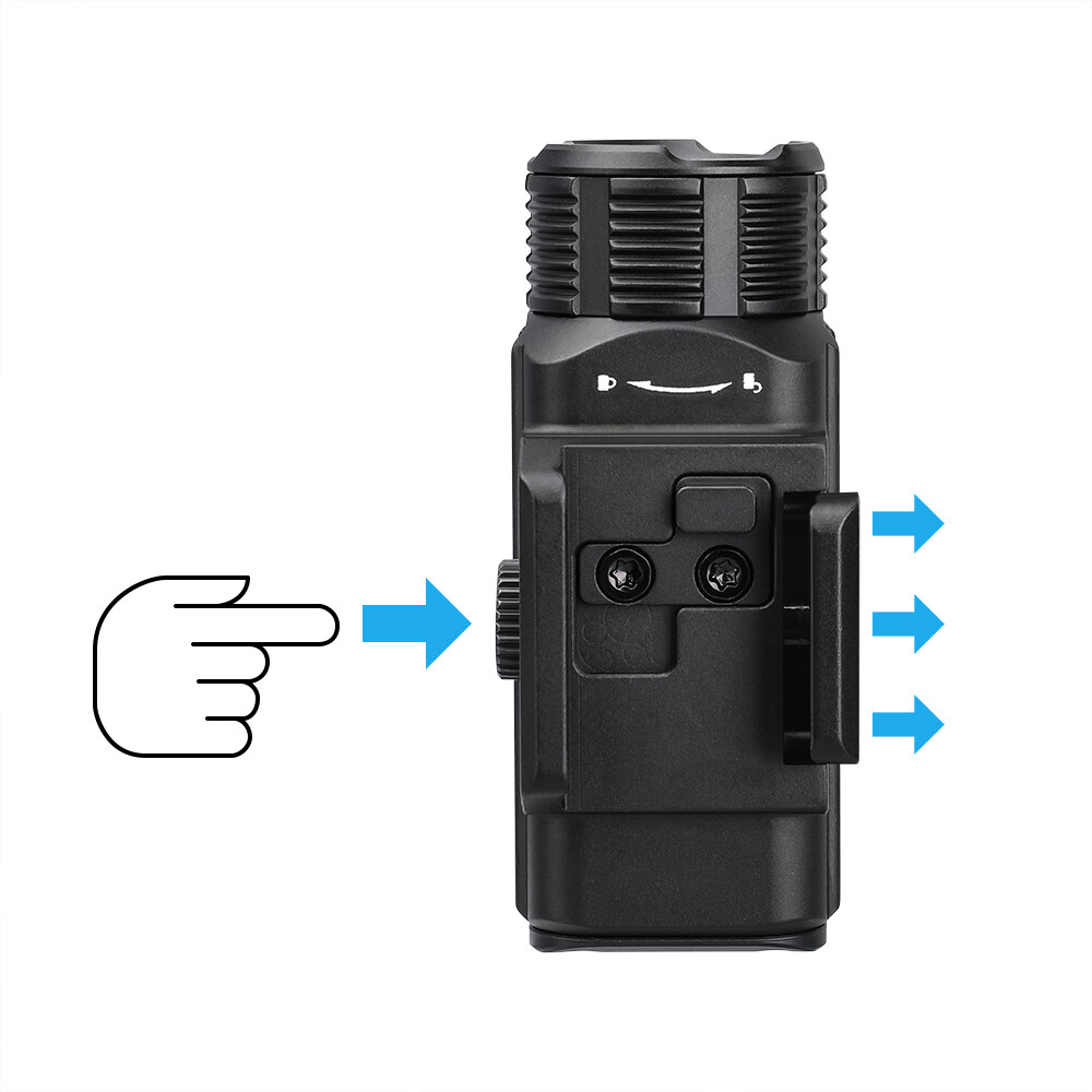 TrustFire 1050LM Rechargeable Tactical Weapon LED Flashlight LED Pistol Light