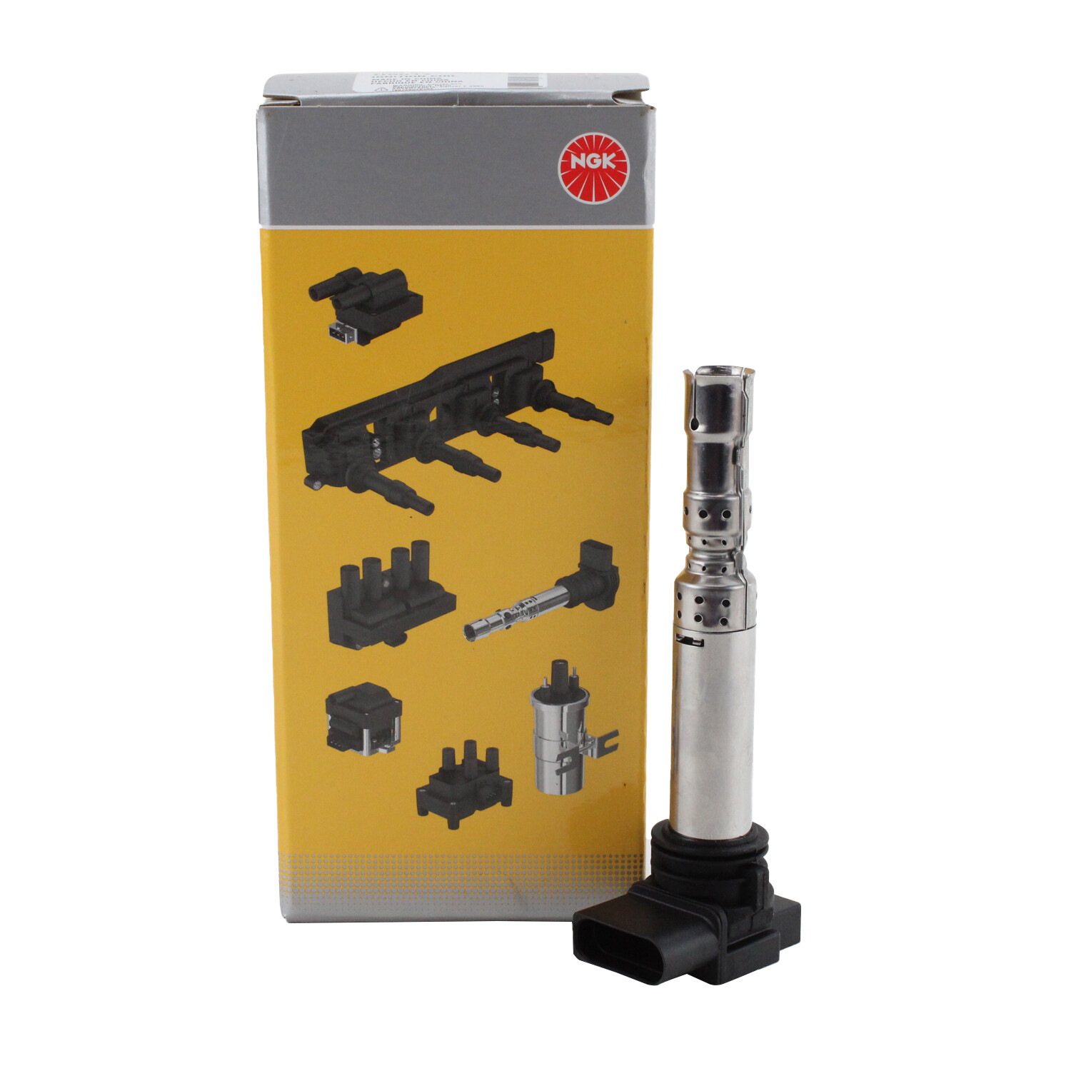 NGK 48689 / U5017 Ignition Coil COP (Pencil Type) For Audi Bentley Volkswagen