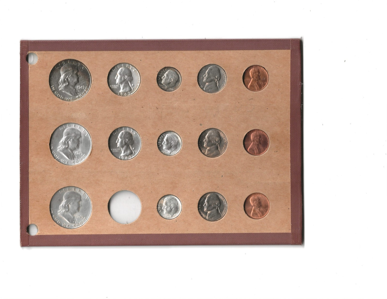 1949 "PDS" Uncirculated Mint Set