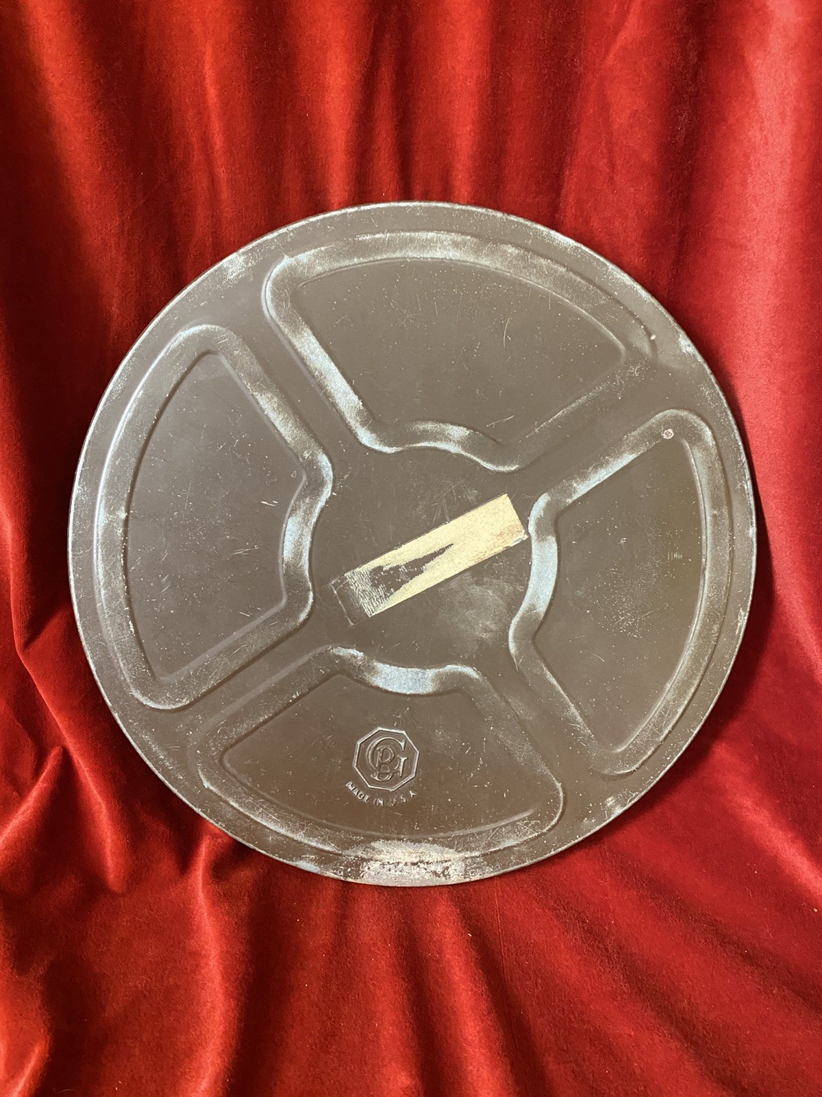 Vintage Goldberg Bros Film Can 14 1/4 ”