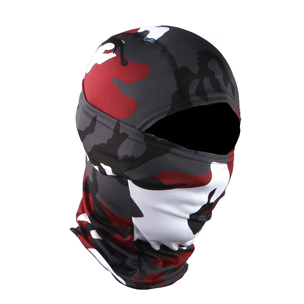 3Pack UV Protection Camo Balaclava Tactical Face Mask Ski Sun Hood for Men Women