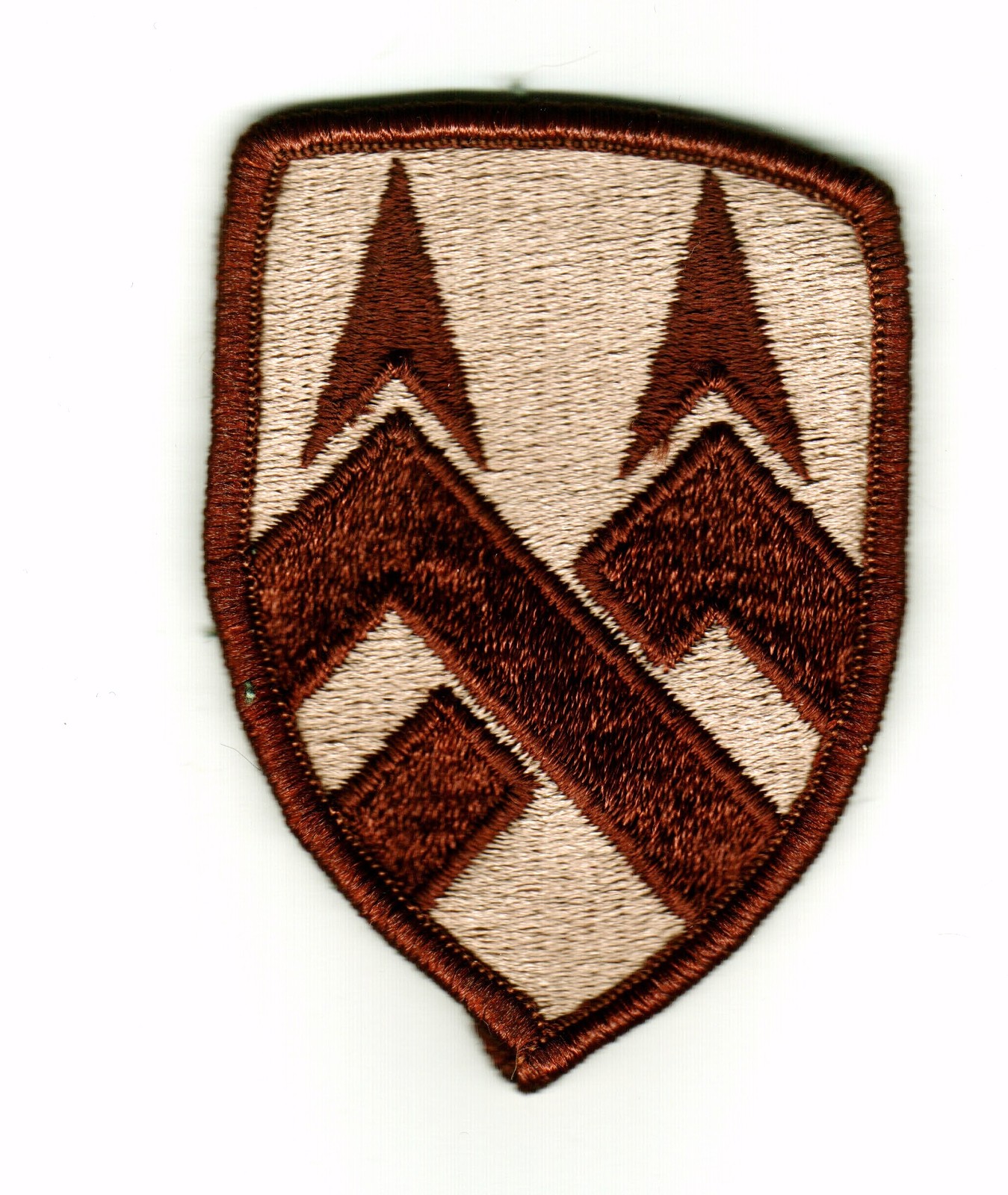 377th SUPPORT COMMAND PATCH DESERT TAN