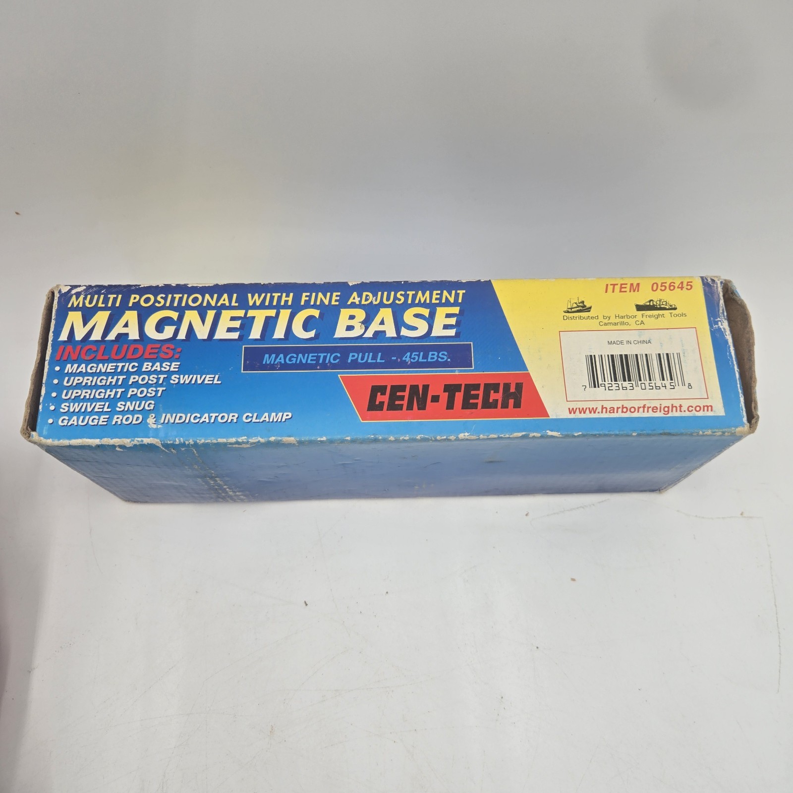 Multi-Positional Magnetic Base w/Fine Adjustment Flexible Joints Reach Out 12"