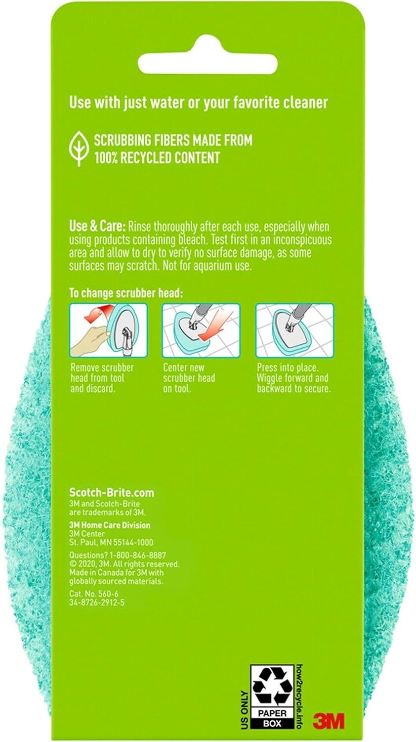 Scotch Brite Non-Scratch Tub & Tile Scrubber Refill