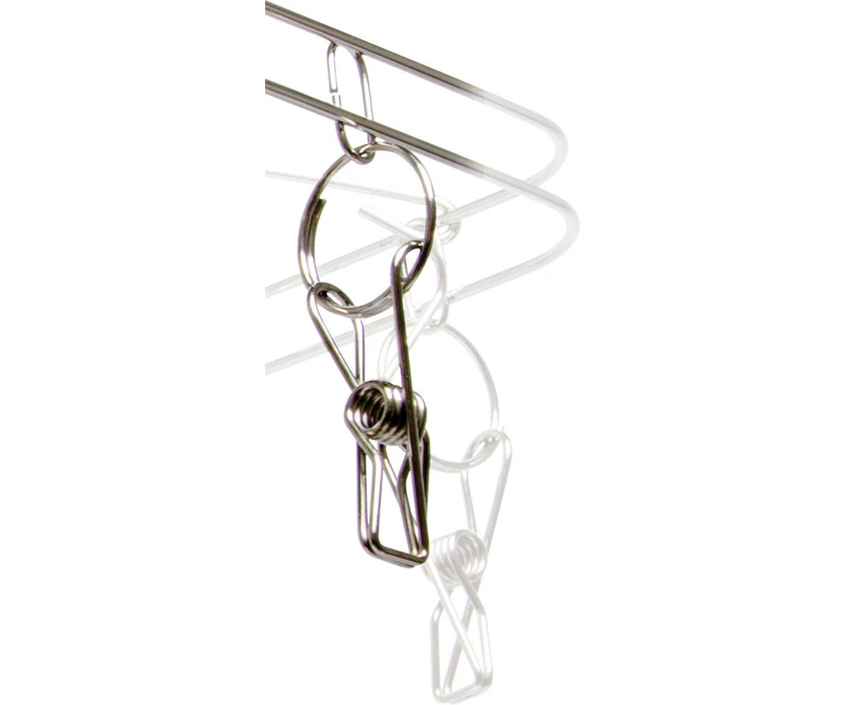 Hydrofarm StackIt Stainless Steel Drying Rack Hydroponic Indoor Garden