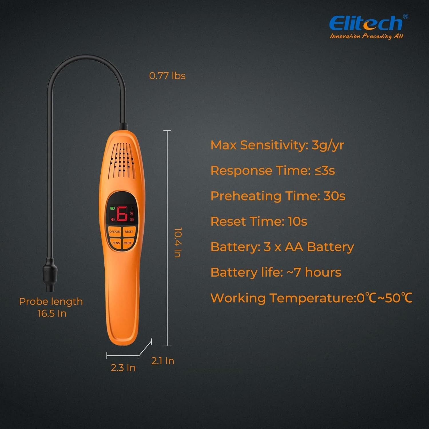 Advanced Heated Diode AC Leak Detector - Safe, Efficient & Reliable Performance