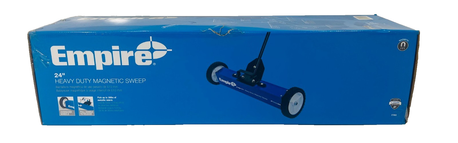 Empire Level 24" Heavy Duty Magnetic Sweep
