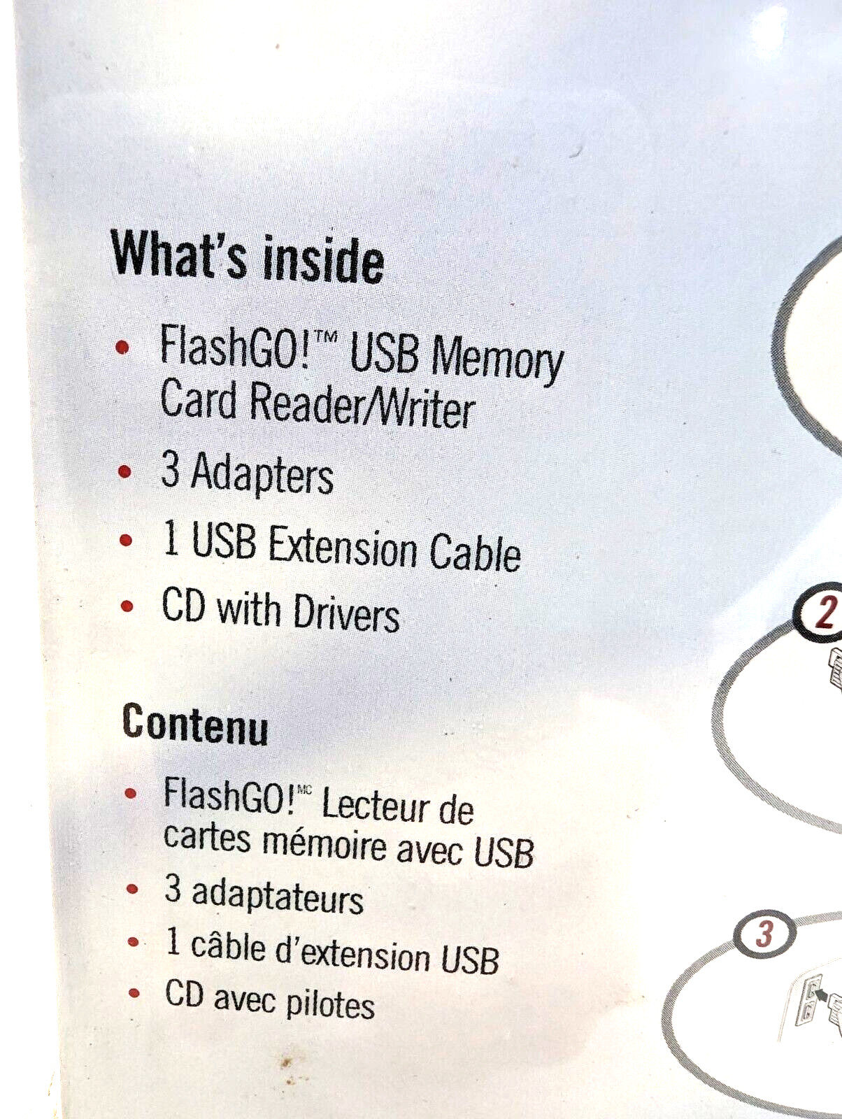 FlashGo Imation USB Flash Memory Card Reader Writer 2001 Sealed New Old Stock