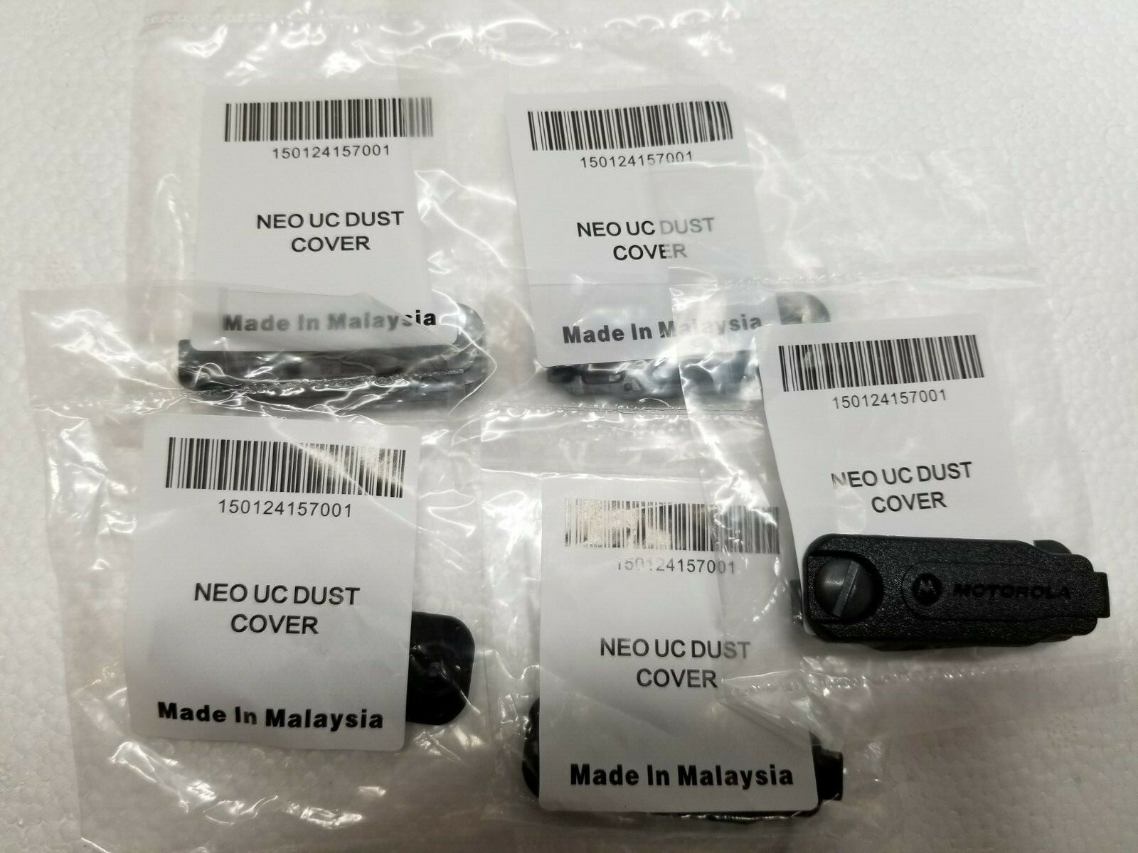 5 Motorola OEM XPR7000 XPR 7550 Dust Cover 15012157001