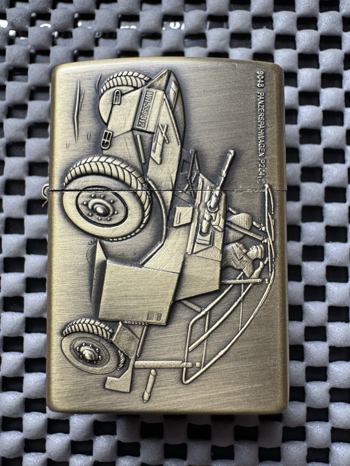 Kantai (Xantai) JT2 Windproof Fluid Lighter WWII Panzerspähwagen P204(f) Armored