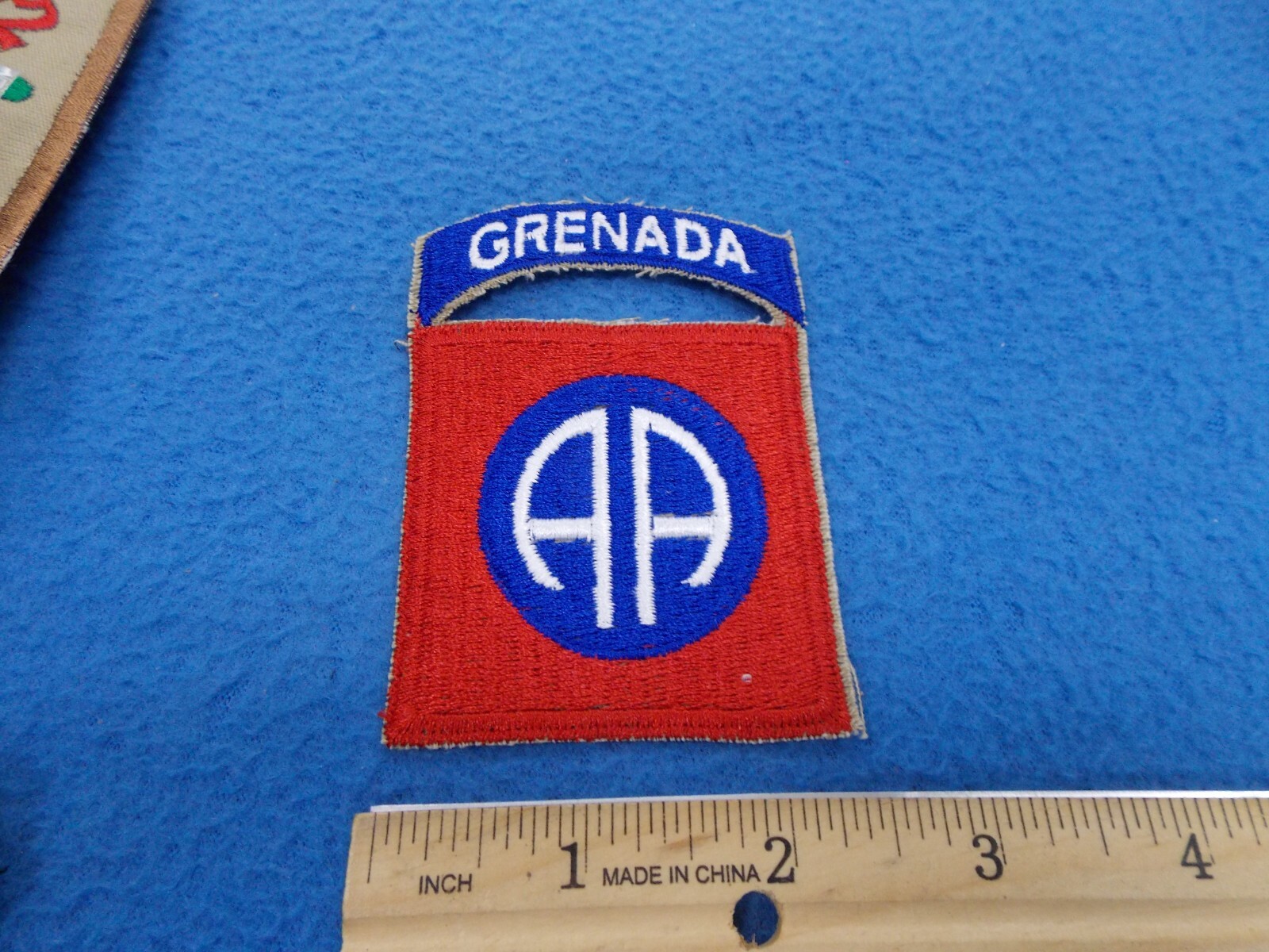 GRENADA 82nd Airborne Division Cut Edge Patch