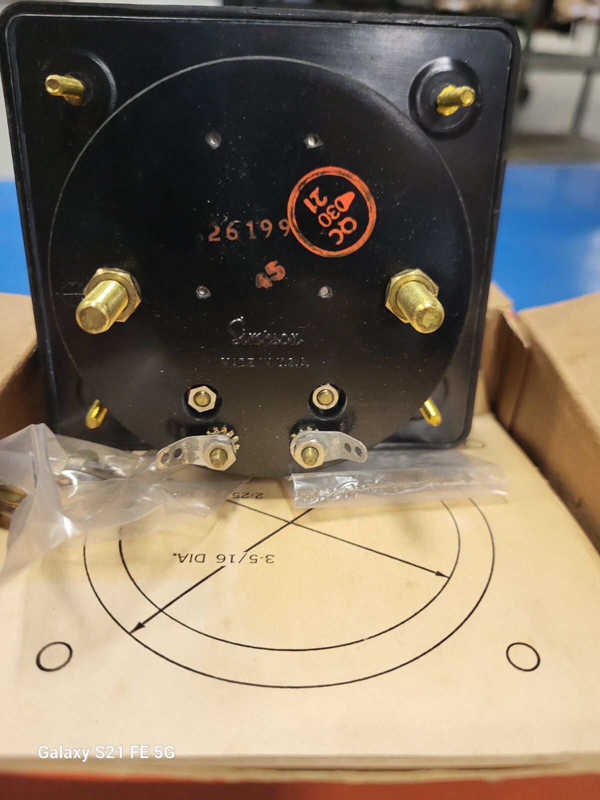 Simpson VU meter