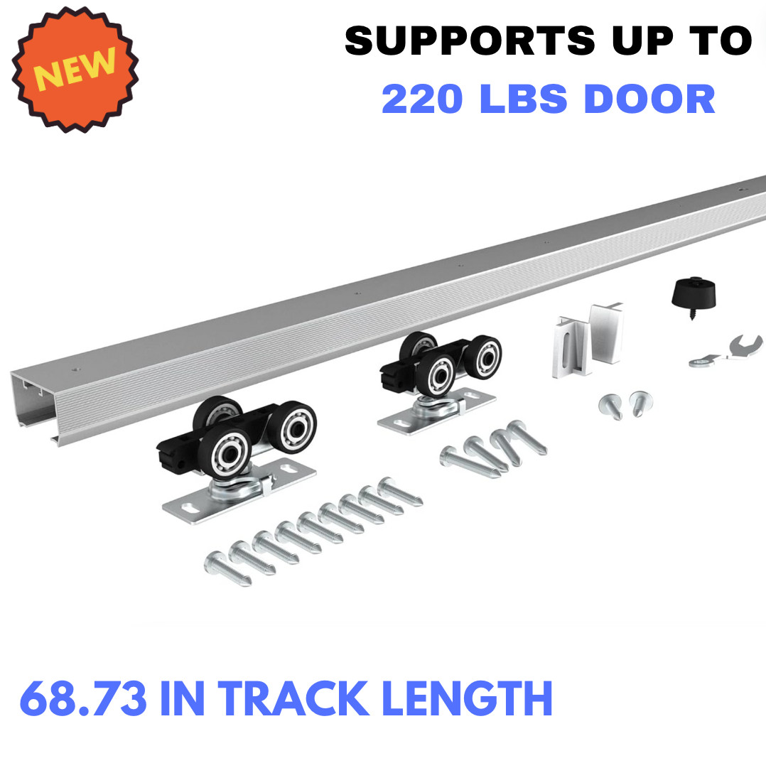 Commercial Grade Pocket Door Track Rollers for Hanging Sliding Door Glide Railin