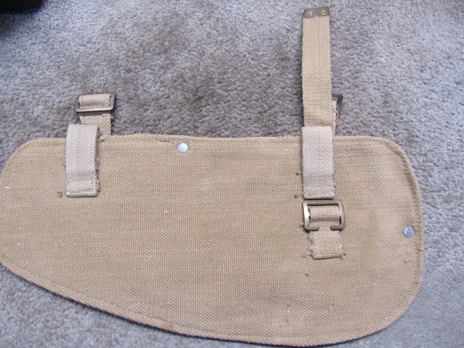 British Post WW2 Shovel Cover P37 Entrenching Tool Case Broad Arrow Pattern 1937