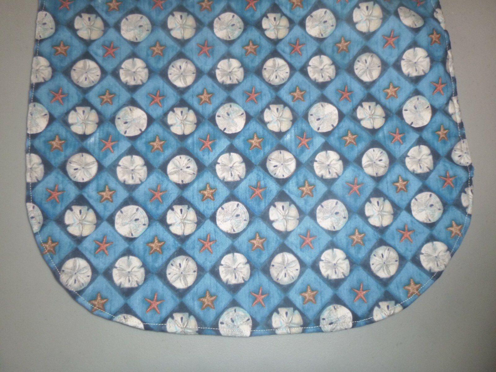 Adult Bib/Clothing Protector double thickness with Quilted Diamond Backing