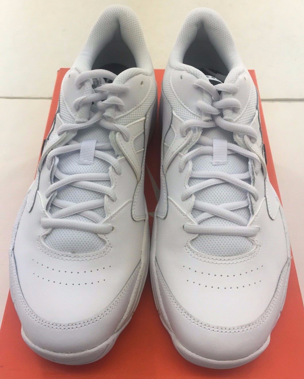 NIKE Court Lite 2 Mens Tennis Shoe White Black Leather AR8836-100 NWD Free Ship