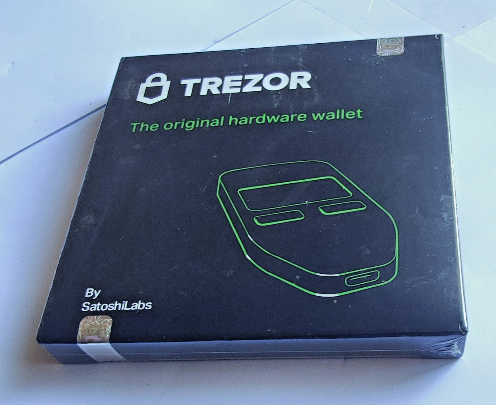 Trezor Model One Crypto Hardware Wallet , New Sealed