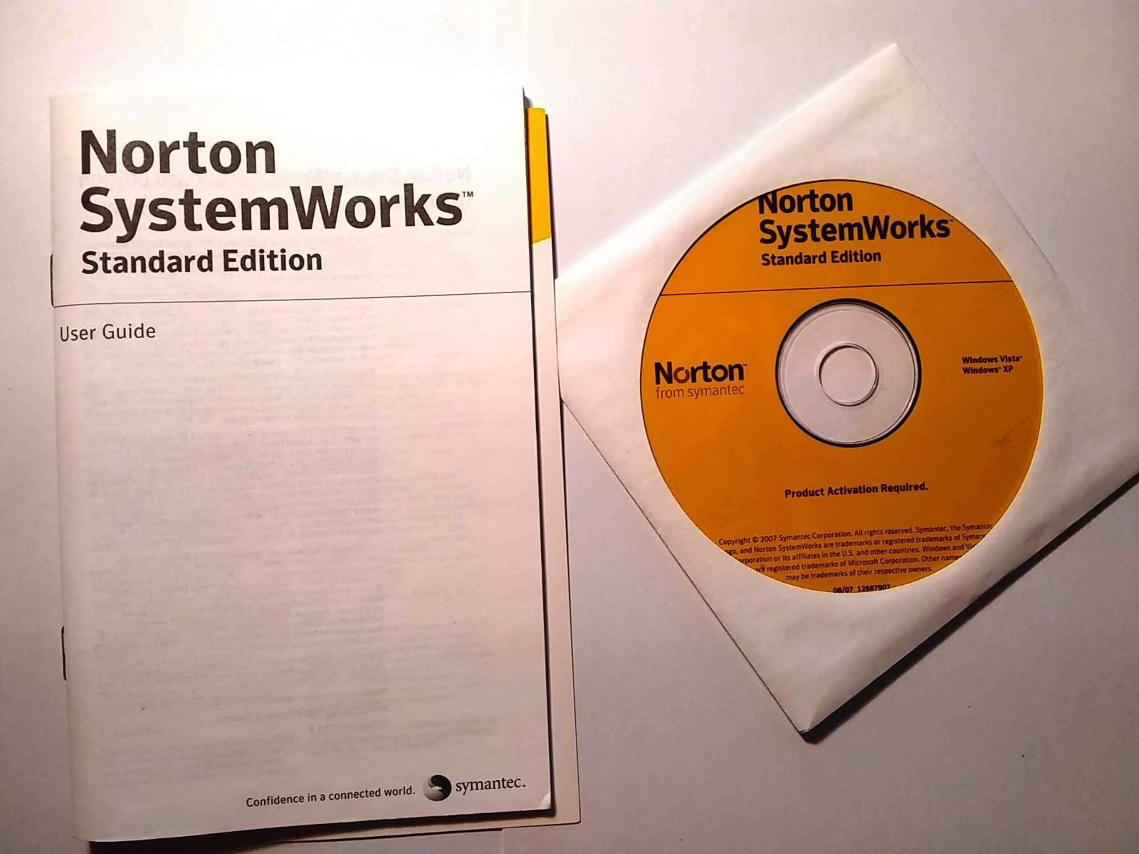 Symantec Norton SystemWorks 2008 Standard Edition Full Version w/ License