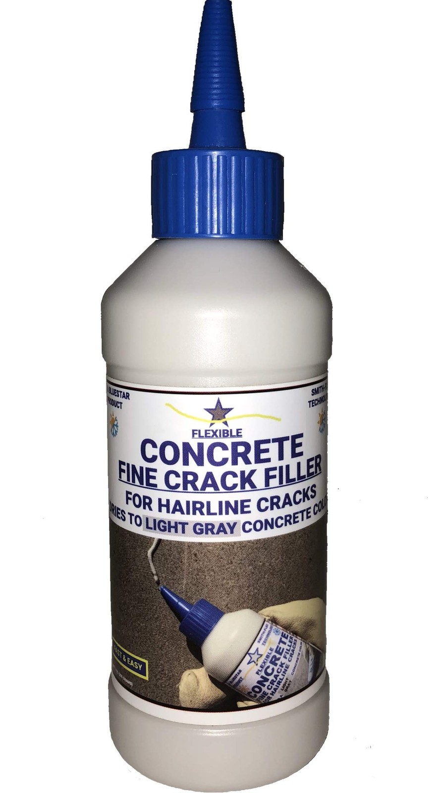Bluestar Flexible Concrete Hairline Crack Filler (Light Gray), DIY Light Gray
