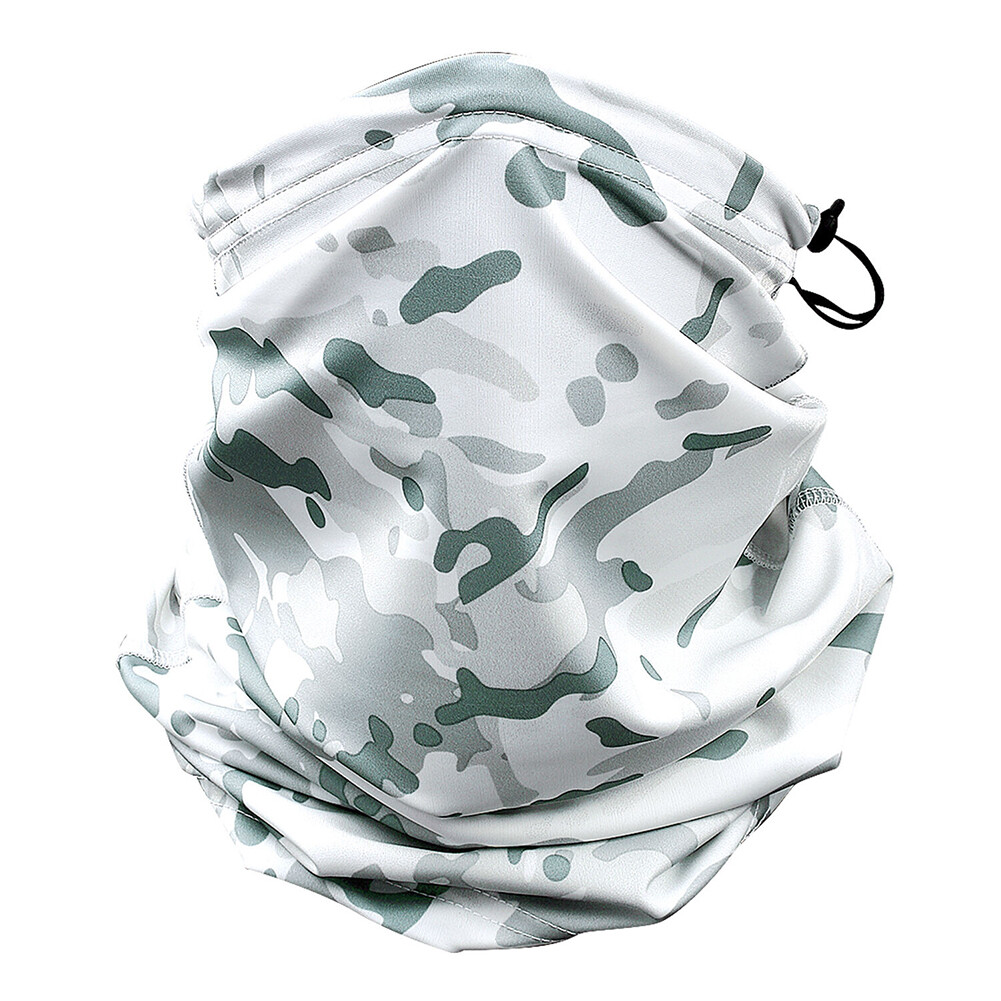 UV Sun Protection Neck Gaiter Full Face Masks Tactical Scarf Bandana Face Cover