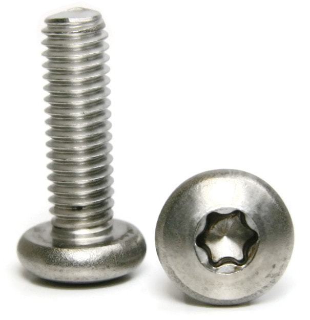 Stainless Steel Torx Pan Head Machine Screw 3/8-16 x 1-1/2" Qty-25