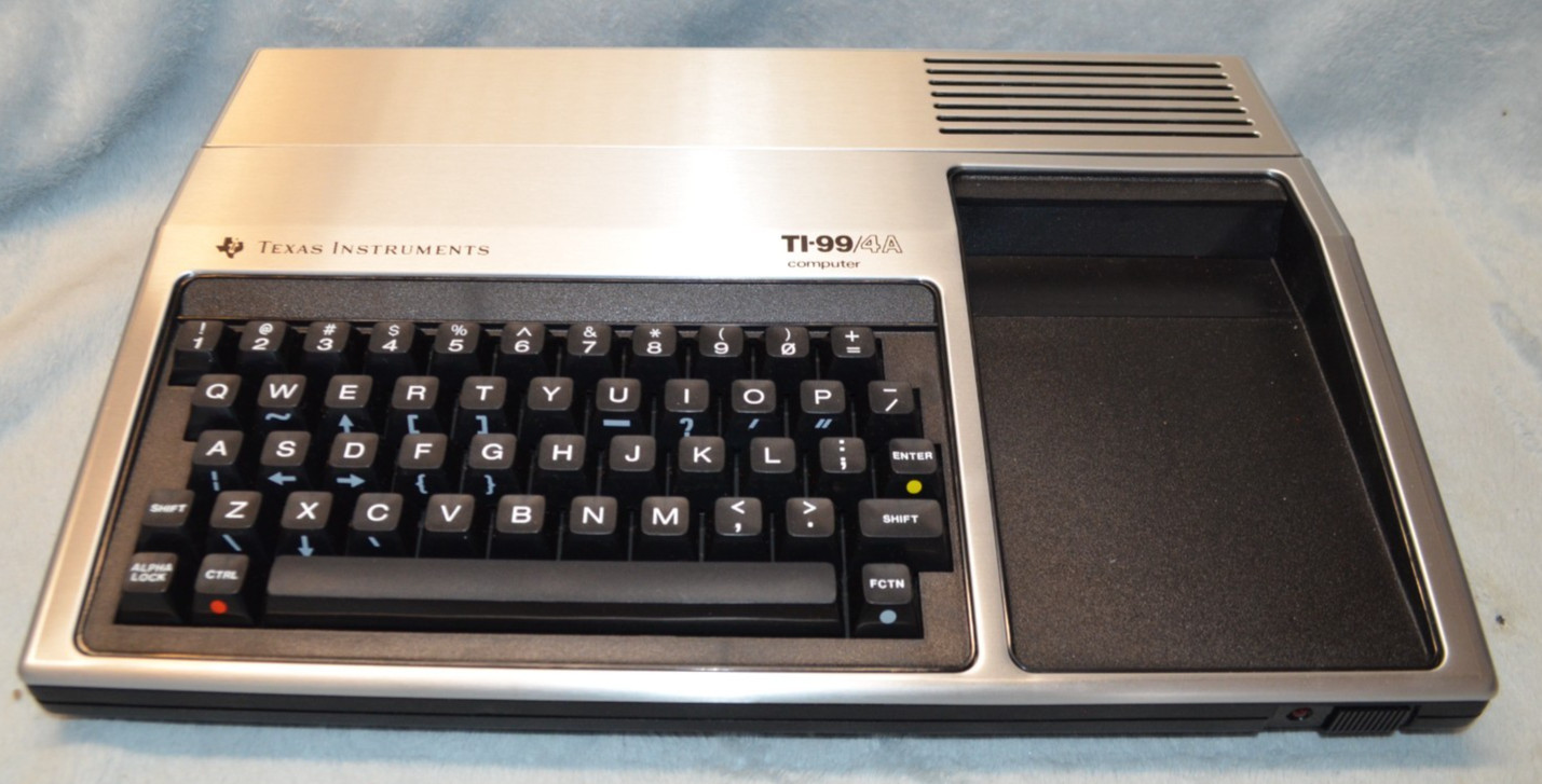 Texas Instruments TI-99/4A Home Computer With Lots Of Documentation
