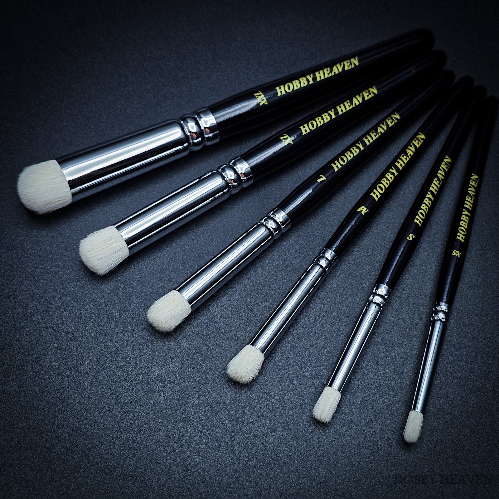 Hobby Heaven Dry Brushes for Miniatures | XS–XXL Singles & Sets Model & Wargames