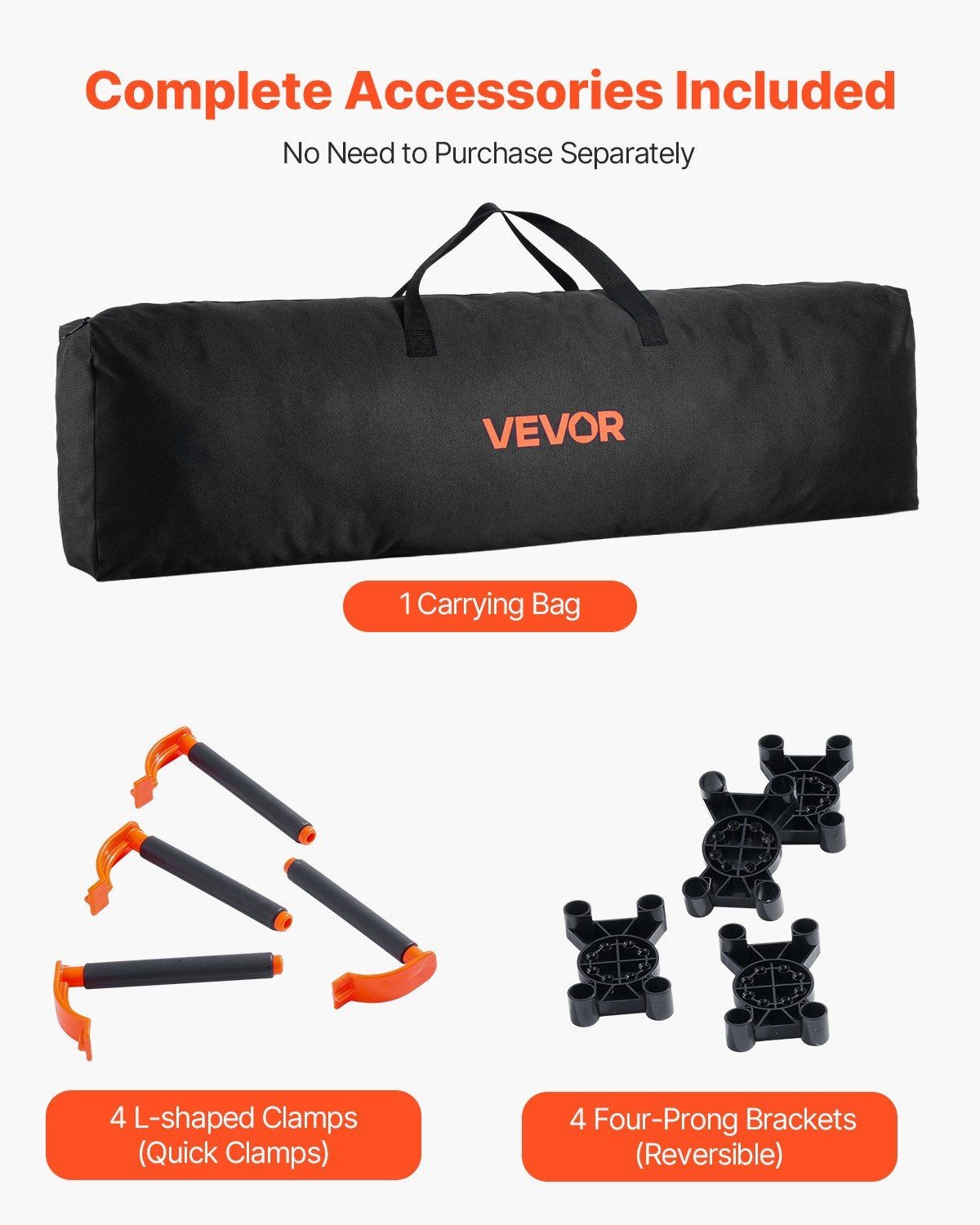 Aluminum 6000lb Folding Workstand 8.05x4.13ft Compact Collapsible Ready Use