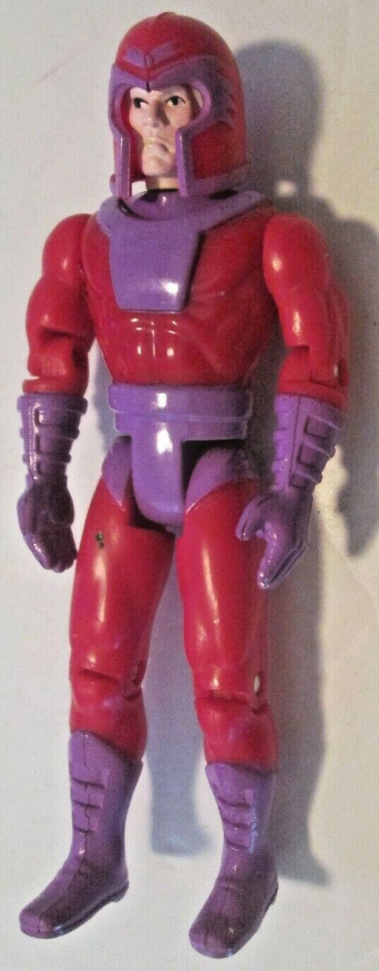 X-Men MAGNETO Action Figure with Helmet 5" 1991 Marvel Toy Biz
