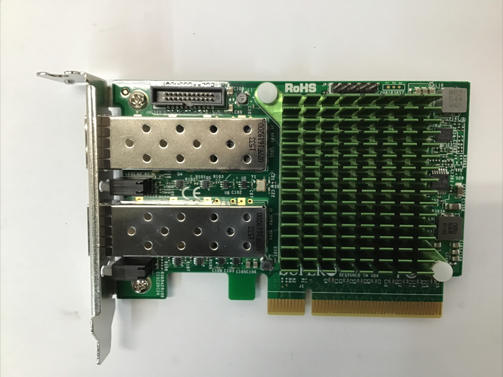 SuperMicro AOC-STGN-I2S Dual Port 10GB SFP+ PCle 10GBE Card  Intel 82599 LP