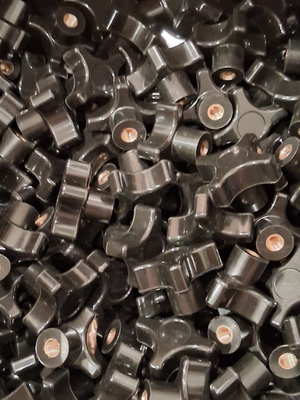 NEW Lot of 50 DAVIES 2820 Hand Knob Blind Hole 1/4"-20 6CXT1 Phenolic